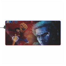 Load image into Gallery viewer, Luffy and Zorro RGB LED Mouse Pad (Desk Mat)