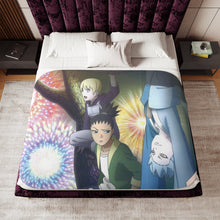 Load image into Gallery viewer, Boruto and friends Sherpa Blanket