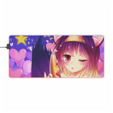 Load image into Gallery viewer, No Game No Life RGB LED Mouse Pad (Desk Mat)
