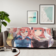 Load image into Gallery viewer, Anime The Quintessential Quintuplets Sherpa Blanket