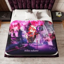 Load image into Gallery viewer, Miku Kimono Sherpa Blanket