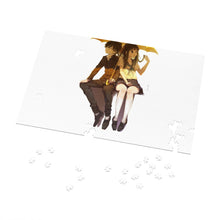 Load image into Gallery viewer, Eru Chitanda And Hōtarō Oreki under umbrella Jigsaw Puzzle
