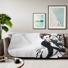 Load image into Gallery viewer, Anime Guilty Crown Sherpa Blanket