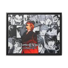 Load image into Gallery viewer, Anime Death Note Canvas Framed Art Print