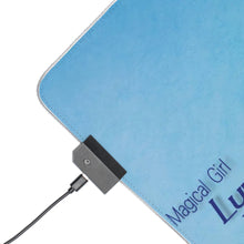 Load image into Gallery viewer, Magical Girl Lyrical Nanoha RGB LED Mouse Pad (Desk Mat)