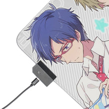 Load image into Gallery viewer, Free! Rin Matsuoka, Makoto Tachibana, Haruka Nanase, Nagisa Hazuki RGB LED Mouse Pad (Desk Mat)