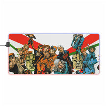 Load image into Gallery viewer, JoJo's Bizarre Adventure: Part 1-8 RGB LED Mouse Pad (Desk Mat)