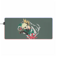 Load image into Gallery viewer, My Hero Academia Katsuki Bakugou RGB LED Mouse Pad (Desk Mat)