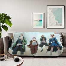 Load image into Gallery viewer, Anime Naruto Sherpa Blanket
