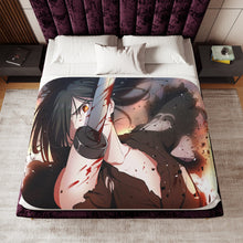 Load image into Gallery viewer, Hyakkimaru Sherpa Blanket