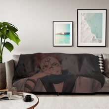 Load image into Gallery viewer, Jujutsu Kaisen Sherpa Blanket
