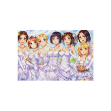 Load image into Gallery viewer, Attack on Titan girls wearing wedding dresses Rug