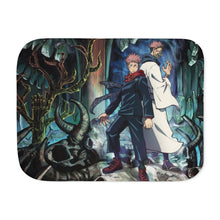 Load image into Gallery viewer, Yuji Itadori Sherpa Blanket
