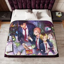 Load image into Gallery viewer, Haikyu!! Sherpa Blanket