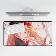 Load image into Gallery viewer, Lily Black & Lily White Mouse Pad (Desk Mat)