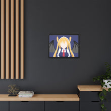 Load image into Gallery viewer, Kobayashi's Dragon Maid Minimalist Canvas Framed Art Print