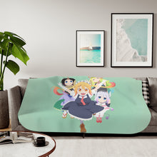 Load image into Gallery viewer, Miss Kobayashi's Dragon Maid Sherpa Blanket