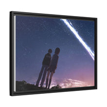 Load image into Gallery viewer, Anime Your Name. Canvas Framed Art Print