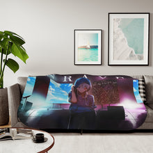 Load image into Gallery viewer, Tokyo Ghoul Ken Kaneki Sherpa Blanket