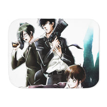 Load image into Gallery viewer, Psycho-Pass Akane Tsunemori, Nobuchika Ginoza Sherpa Blanket