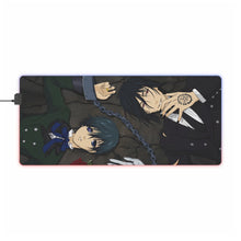 Load image into Gallery viewer, Black Butler RGB LED Mouse Pad (Desk Mat)
