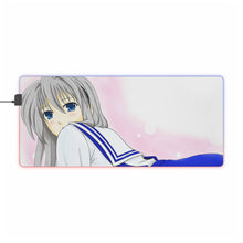 Load image into Gallery viewer, Clannad Tomoyo Sakagami RGB LED Mouse Pad (Desk Mat)