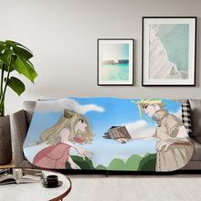 Load image into Gallery viewer, Anime Dr. Stone Sherpa Blanket
