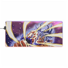 Load image into Gallery viewer, Ultra Instinct (Dragon Ball) RGB LED Mouse Pad (Desk Mat)