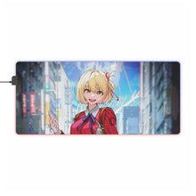 Load image into Gallery viewer, Lycoris Recoil Chisato Nishikigi RGB LED Mouse Pad (Desk Mat)