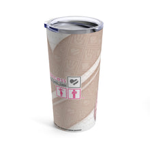 Load image into Gallery viewer, Glass Heart Princess Tumbler 20oz