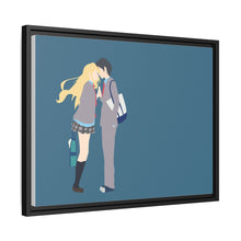 Load image into Gallery viewer, Kaori and Arima Canvas Framed Art Print