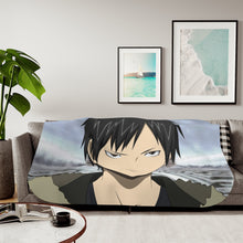 Load image into Gallery viewer, Izaya Orihara Sherpa Blanket