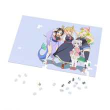 Load image into Gallery viewer, Miss Kobayashi's Dragon Maid Kanna Kamui, Elma, Kobayashi San Chi No Maid Dragon, Quetzalcoatl, Tohru Jigsaw Puzzle