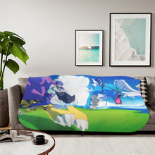 Load image into Gallery viewer, Pokemon Mounts Sherpa Blanket
