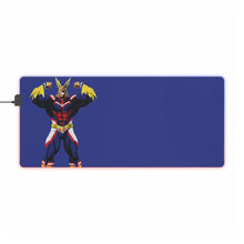 Load image into Gallery viewer, My Hero Academia All Might RGB LED Mouse Pad (Desk Mat)