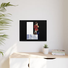 Load image into Gallery viewer, Anime ERASED Canvas Framed Art Print