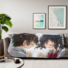 Load image into Gallery viewer, Taki and Mitsuha (Your Name) Sherpa Blanket