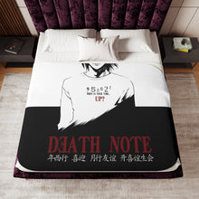 Load image into Gallery viewer, Death Note Sherpa Blanket