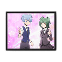 Load image into Gallery viewer, Assassination Classroom Nagisa Shiota, Kaede Kayano Canvas Framed Art Print