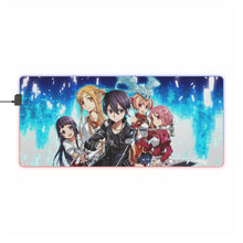 Load image into Gallery viewer, Sword Art Online Asuna Yuuki, Yui RGB LED Mouse Pad (Desk Mat)