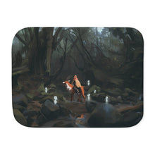 Load image into Gallery viewer, Anime Princess Mononoke Sherpa Blanket