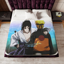 Load image into Gallery viewer, Anime Narutor Sherpa Blanket