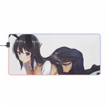 Load image into Gallery viewer, Rascal Does Not Dream Of Bunny Girl Senpai RGB LED Mouse Pad (Desk Mat)