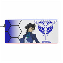 Load image into Gallery viewer, Anime Mobile Suit Gundam 00 RGB LED Mouse Pad (Desk Mat)