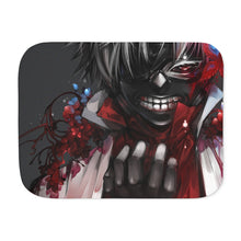 Load image into Gallery viewer, Tokyo Ghoul Ken Kaneki Sherpa Blanket