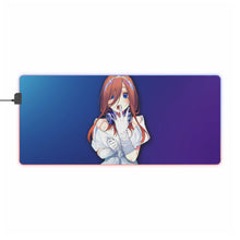 Load image into Gallery viewer, Miku Nakano Bride RGB LED Mouse Pad (Desk Mat)