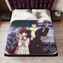 Load image into Gallery viewer, Anime Clannad Sherpa Blanket