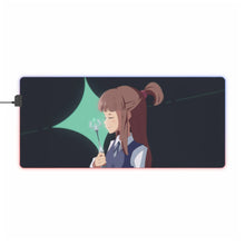 Load image into Gallery viewer, Little Witch Academia Akko Kagari, Computer Keyboard Pad RGB LED Mouse Pad (Desk Mat)