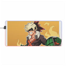 Load image into Gallery viewer, My Hero Academia Katsuki Bakugou RGB LED Mouse Pad (Desk Mat)