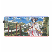 Load image into Gallery viewer, Anime Aria RGB LED Mouse Pad (Desk Mat)